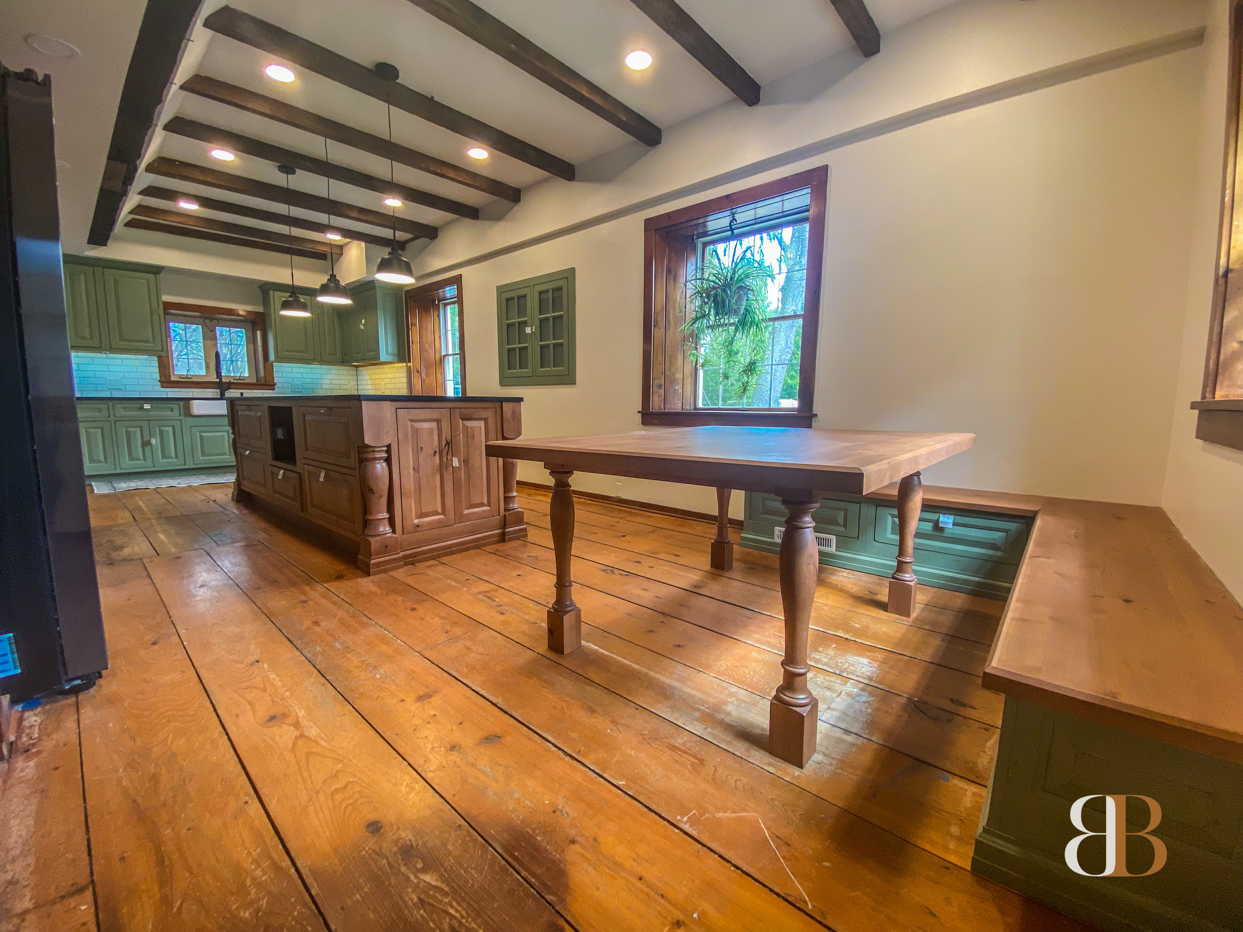 Farmhouse kitchen remodel in New Hope by B&B Associates Creations — photo 8